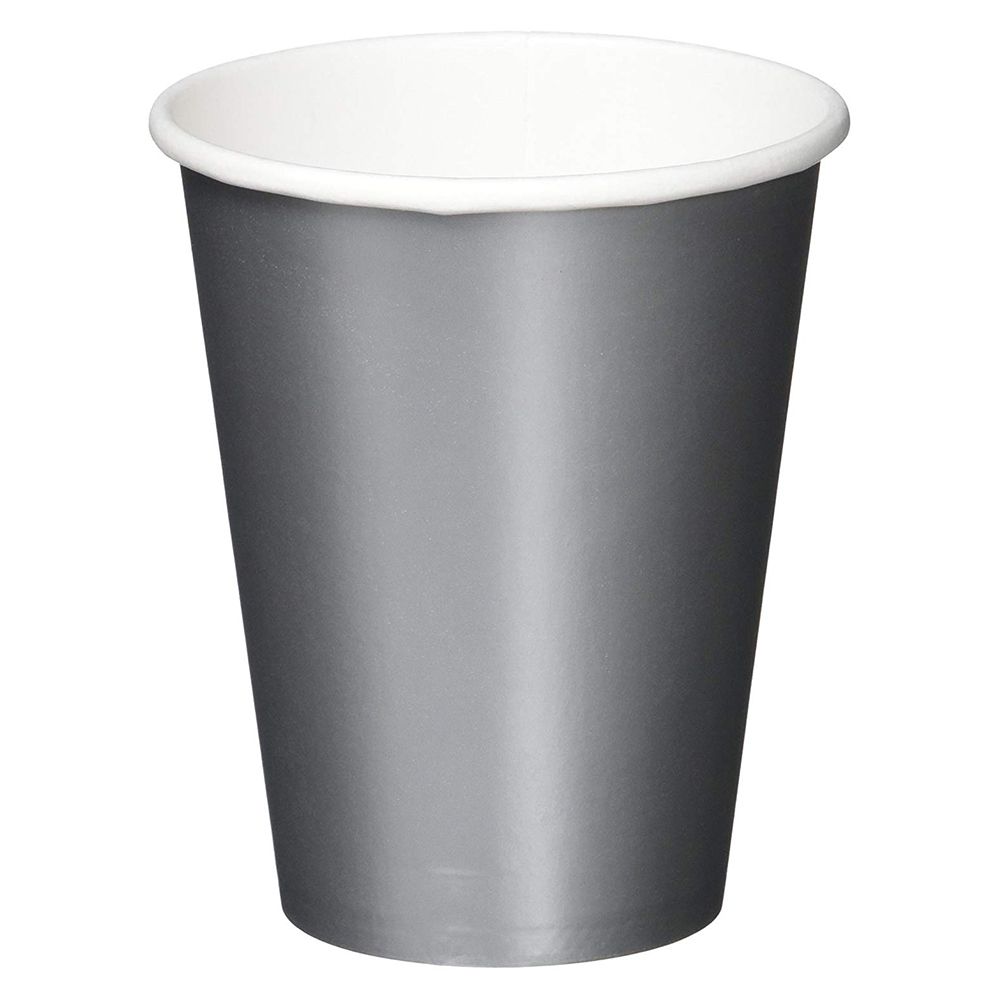 Amscan - Party Paper Cups 9oz 20pcs - Silver