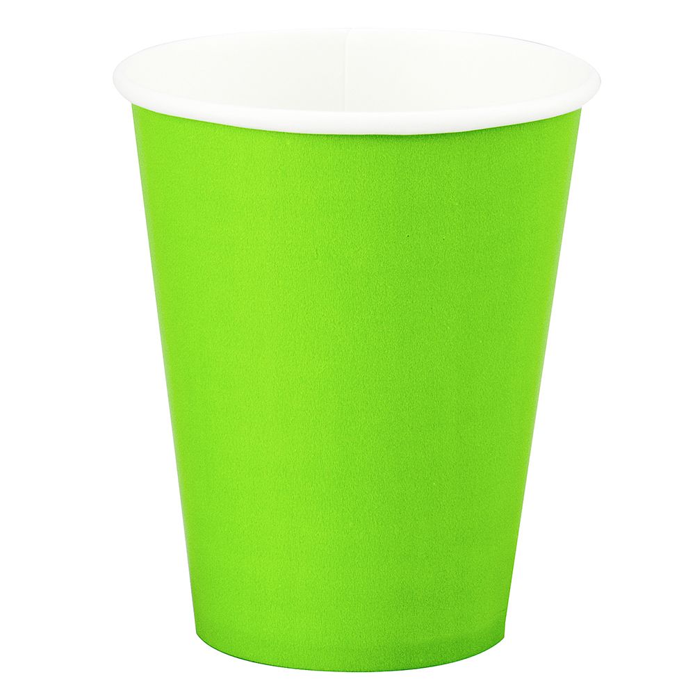 Amscan - Party Paper Cups 20pcs - Kiwi Green