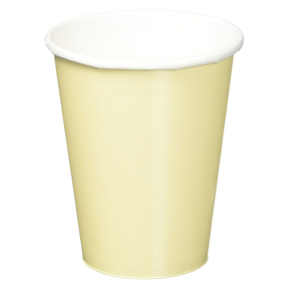 Amscan - Party Paper Cups 20pcs - Vanilla Creme