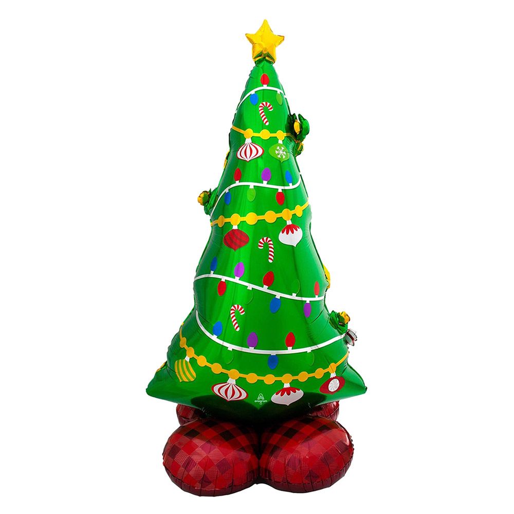 Anagram - Christmas Tree Airloonz Large Foil Balloon 78x149cm