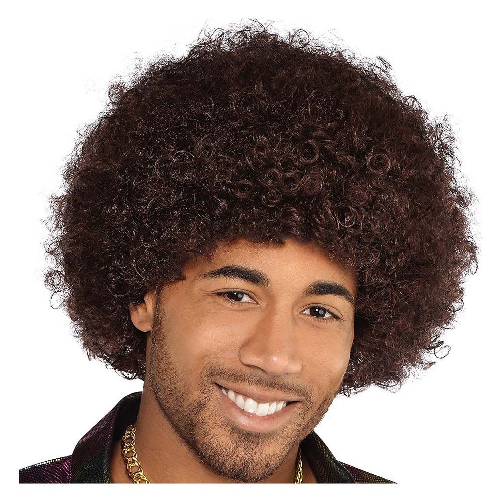 Afro Wig - Brown