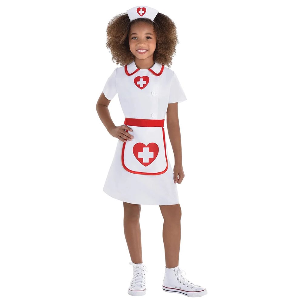 Party Centre - Child Sweetheart Nurse Costume