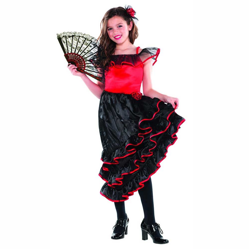 Child Spanish Dancer Costume