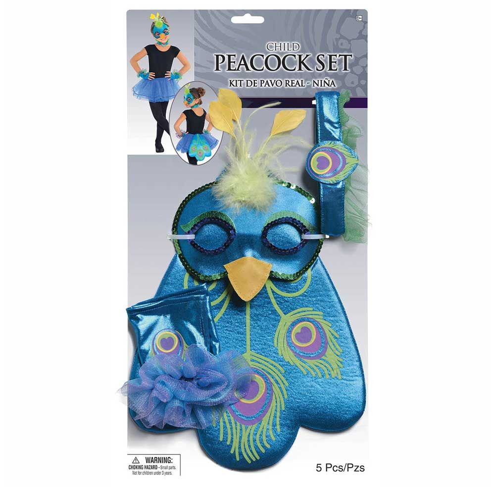 Child Peacock Kit - Blue