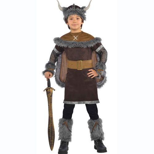 Child Viking Warrior Costume