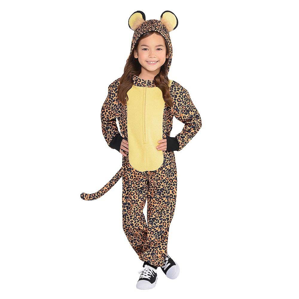 Child Leopard Zipster Costume