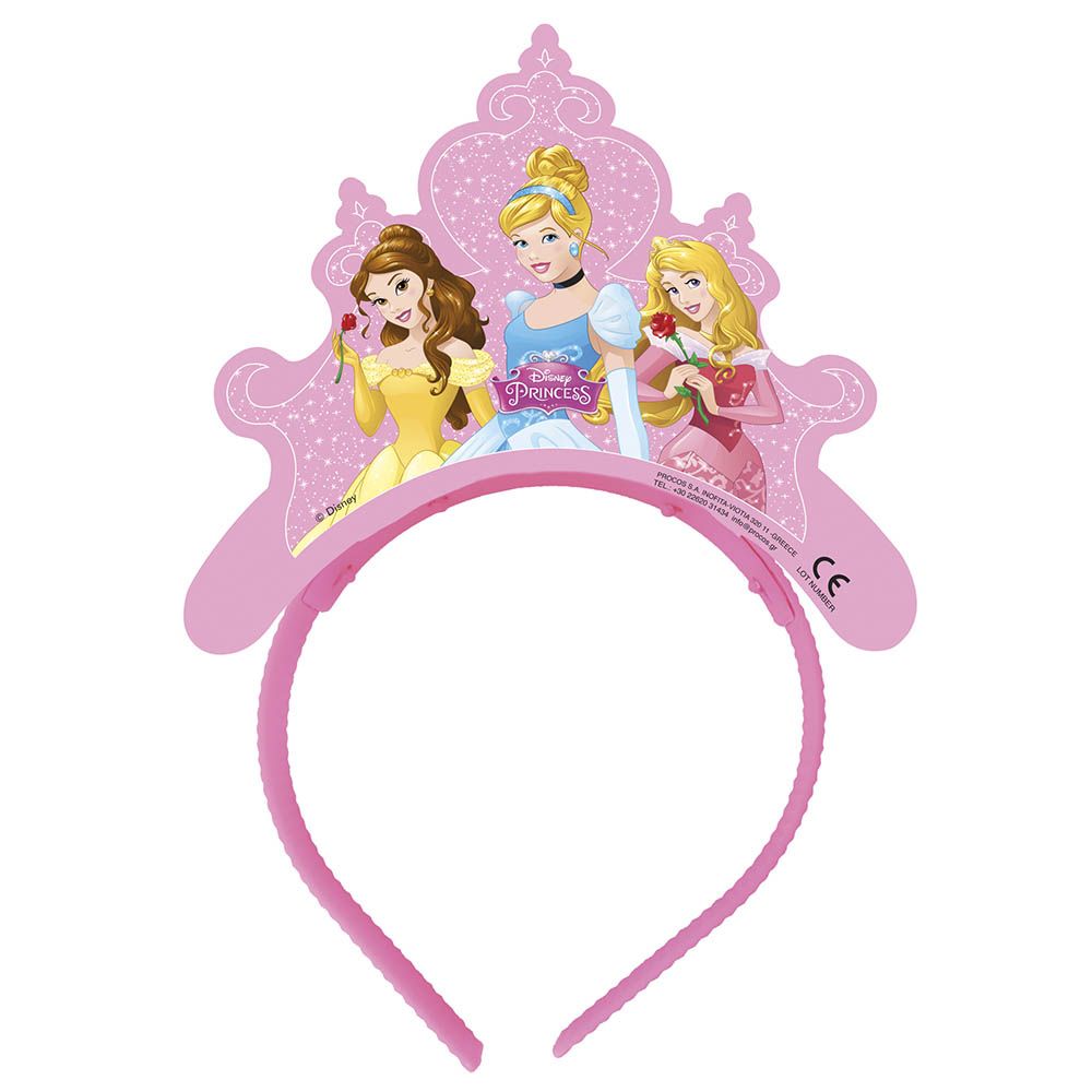 Disney Princess Dreaming Tiaras 4pcs - Pink