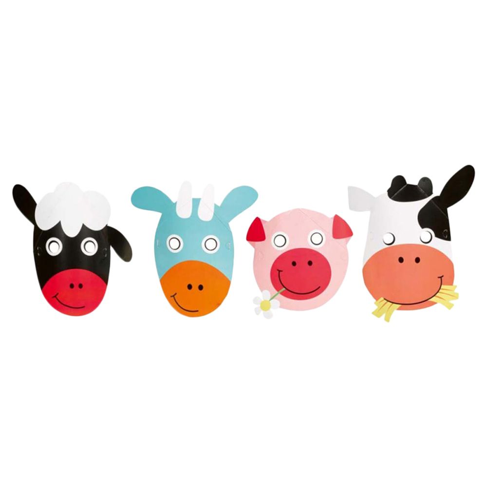 Farm Fun Masks (8pcs)