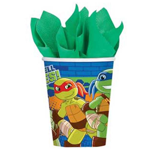 Half Shell Heroes Paper Cups 9oz 8pcs