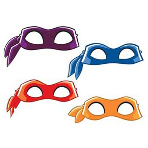 Half Shell Heroes Mask 8pcs