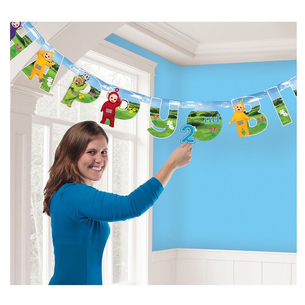 Amscan - Teletubbies Add an Age Letter Banner