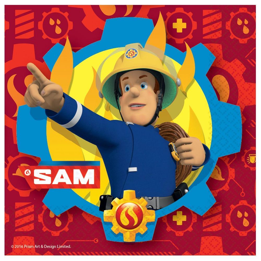 Fireman Sam Lunch Tissues 20pcs