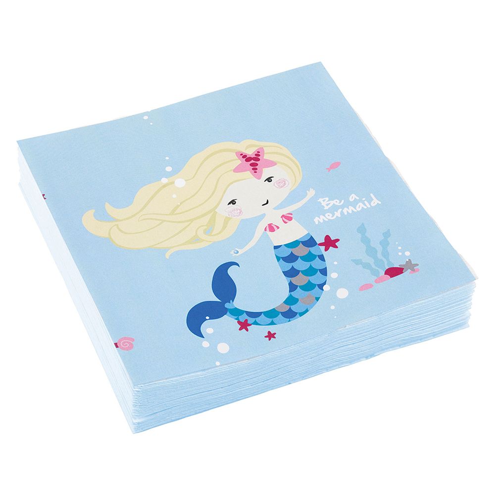 Be A Mermaid Napkins 20pcs