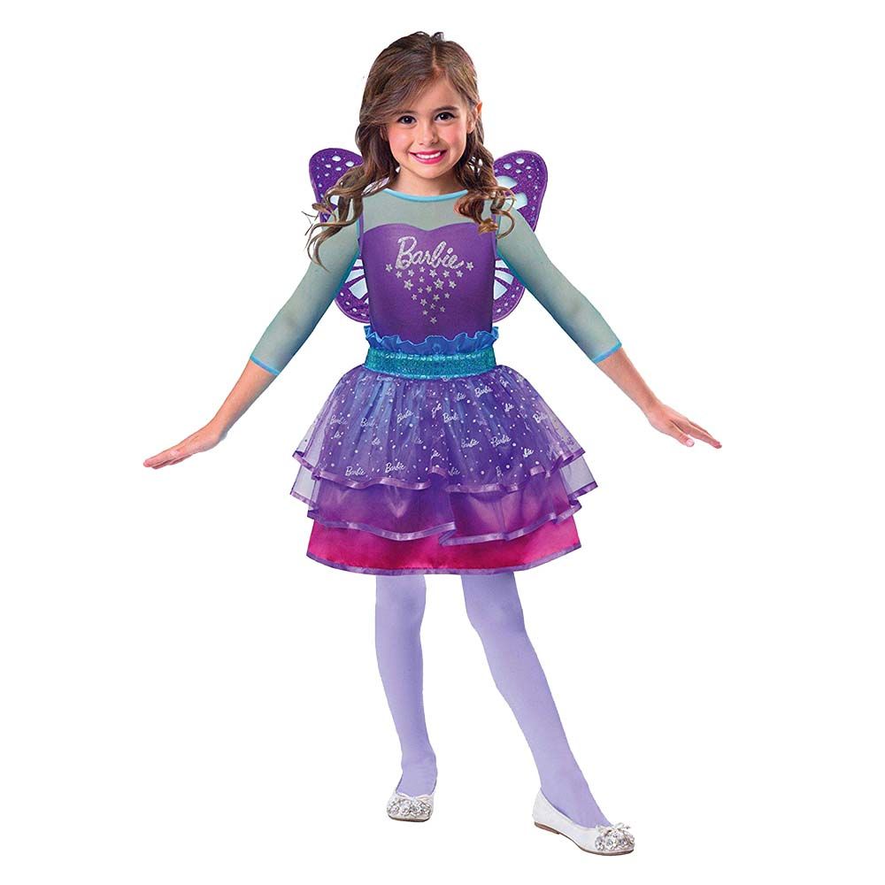 Child Barbie Rainbow Fairy Costume