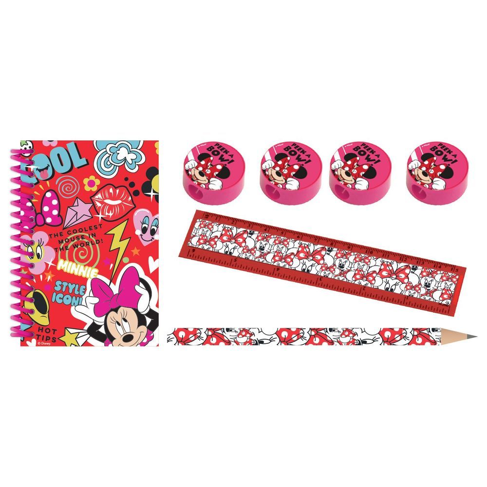 Minnie Mouse Stationery Pack 16pcs