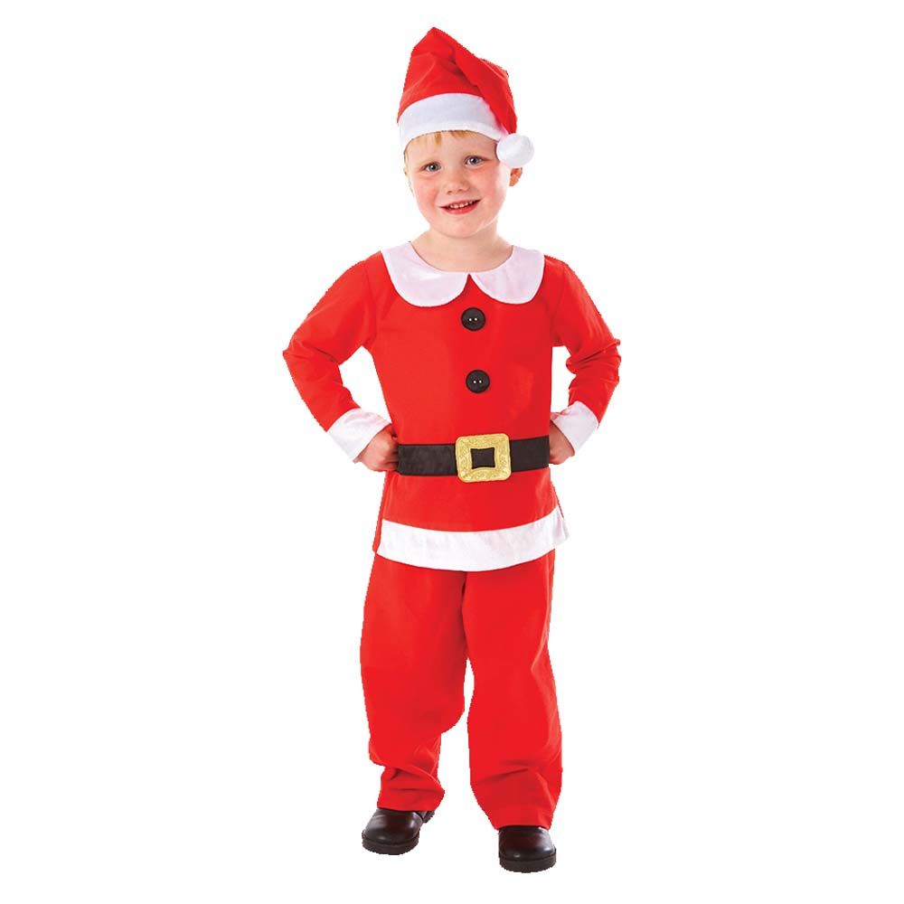 Child Mr. Santa Christmas Costume 3-5Y