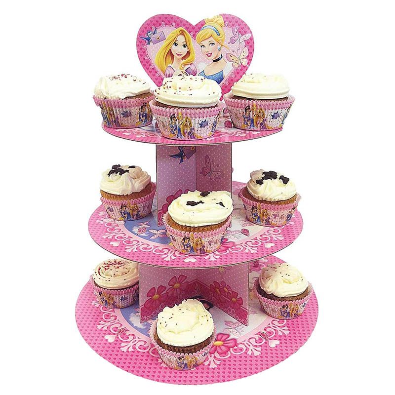 Princess Sparkle 3 Tier Cake Stand