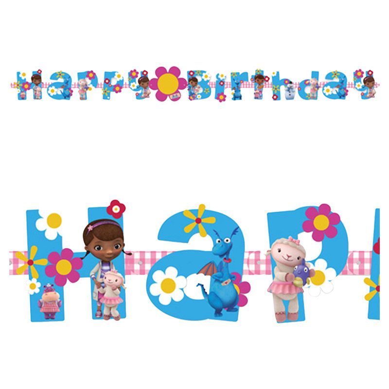 Doc McStuffins Add An Age Letter Banner