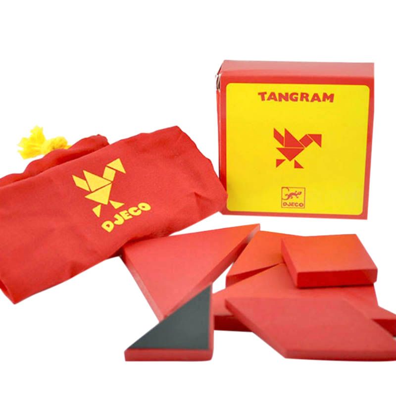 Djeco - Wooden Magnetic Tangram