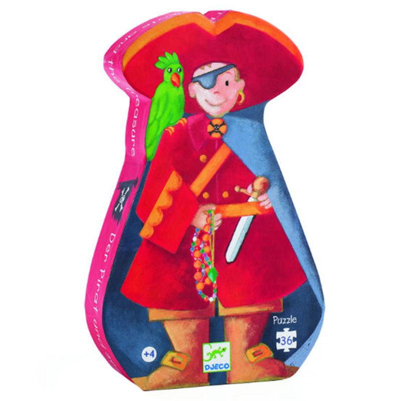 Djeco - Pirate & Treasure Puzzle