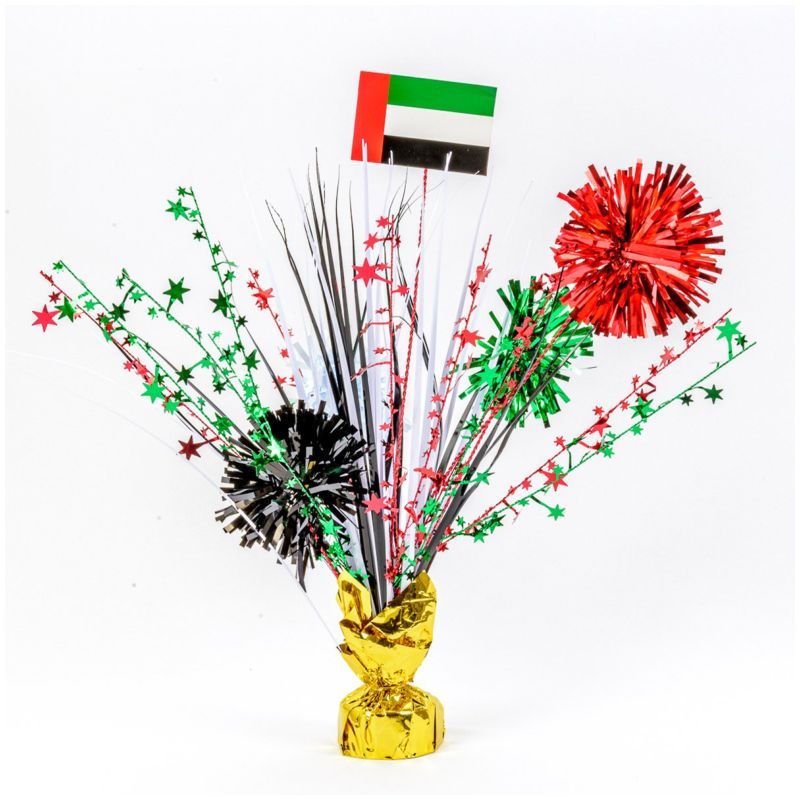 UAE Tinsel Burst Centrepiece Foil 18-inch