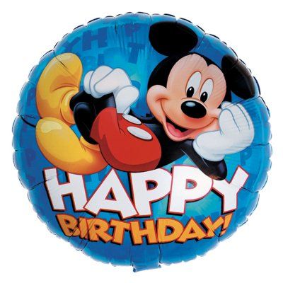 Mickey Happy Birthday Balloon