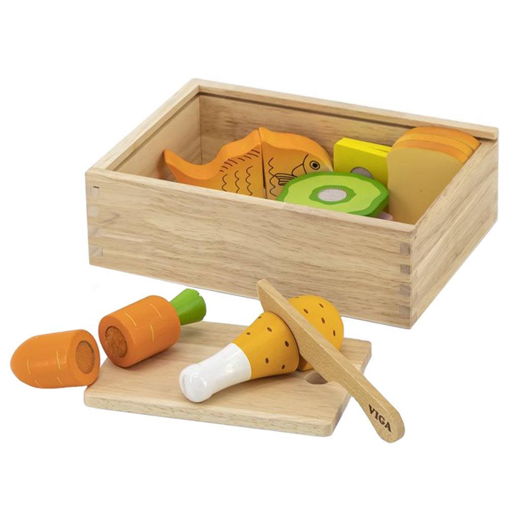 Viga - Wooden Meal & Chopping Board Set