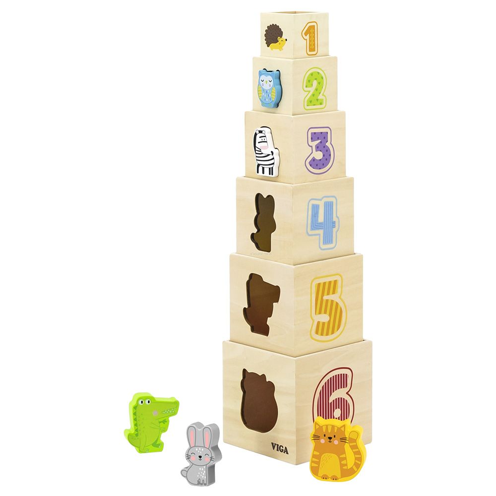 Viga - 3-in-1 Stacking Blocks