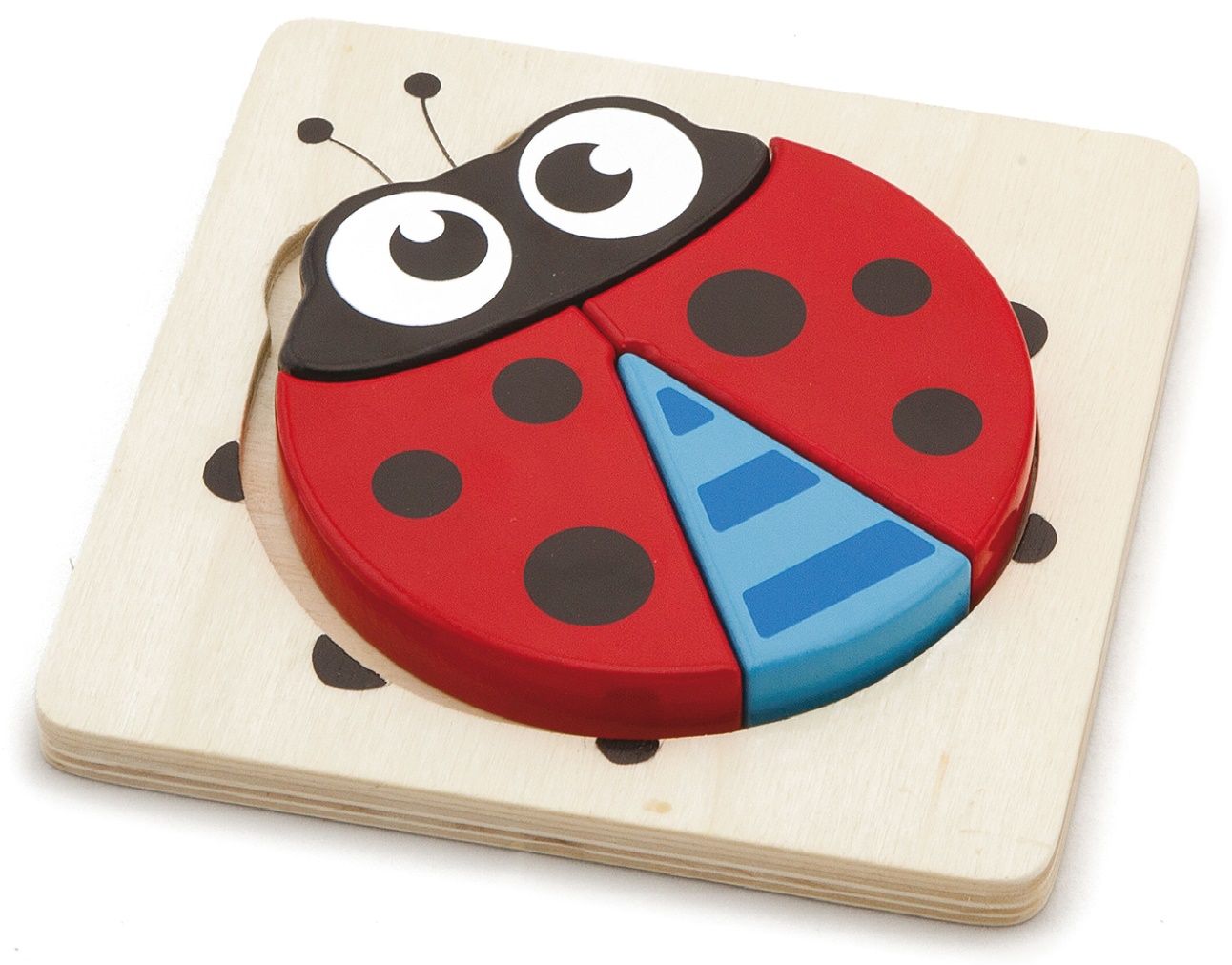 Viga - Shape Block Puzzle - Ladybird