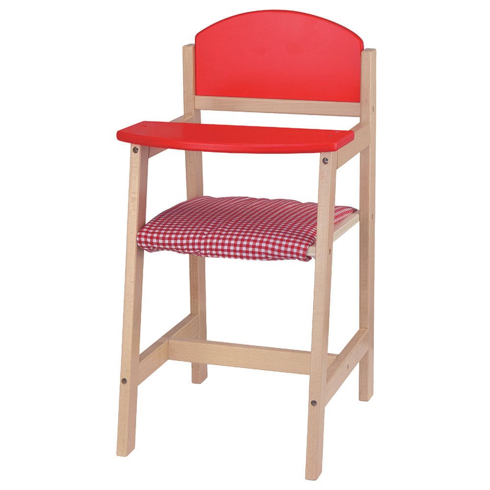 Viga - Wooden Doll High Chair