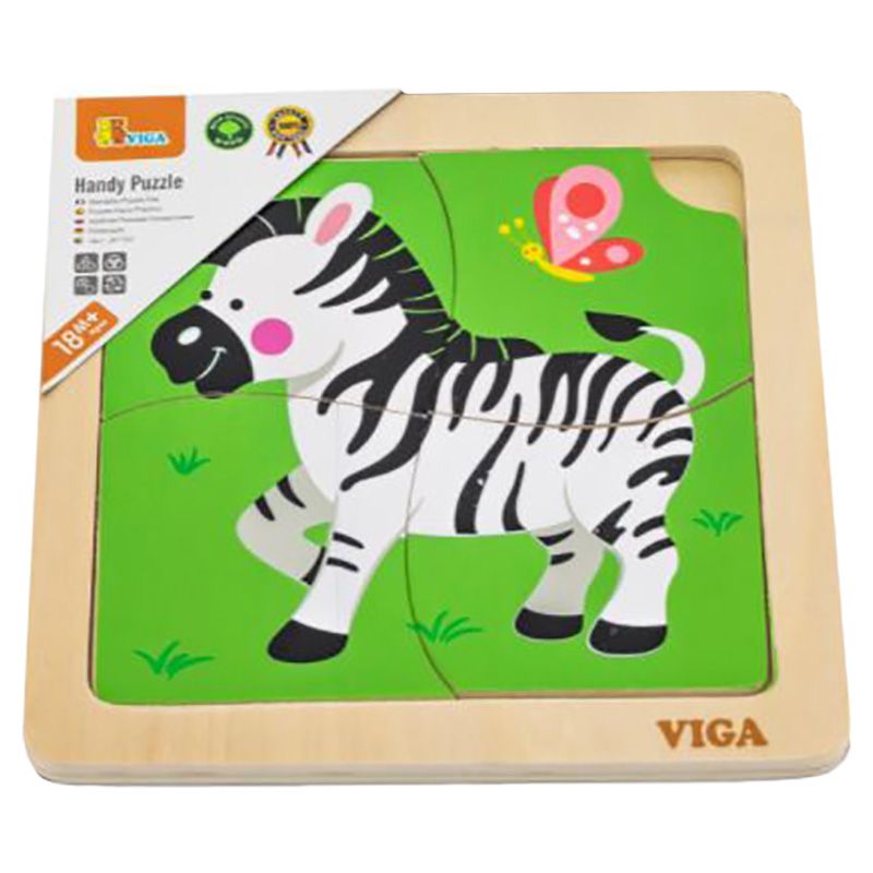 Viga - Handy Puzzle - Zebra