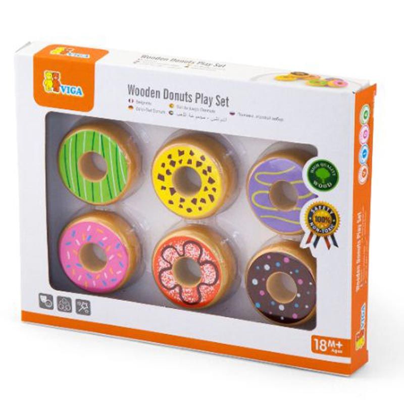 Viga - Donuts Playset 6Pcs