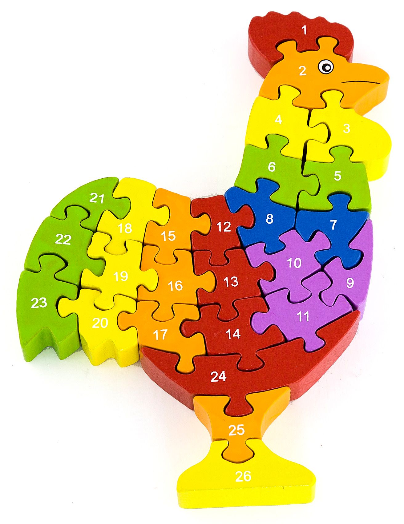 Viga - 3D Puzzle - Rooster