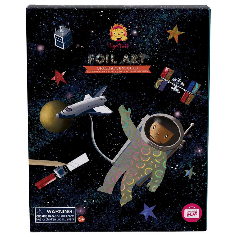 Tiger Tribe - Foil Art - Space Adventures