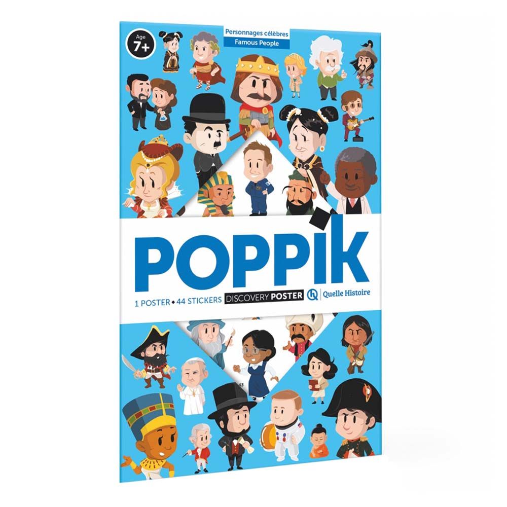 Poppik - Sticker Poster Discovery - Famous People