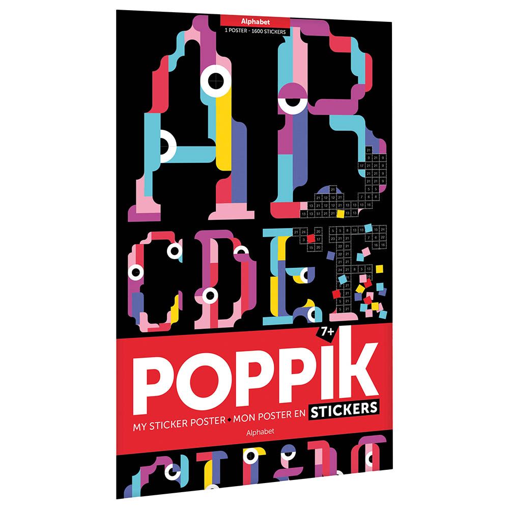 Poppik - Sticker Poster - Alphabet