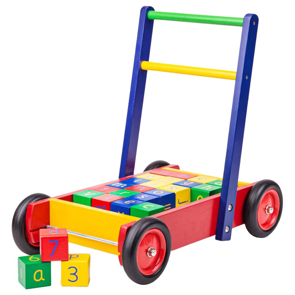 Tidlo - Babywalker W/ ABC Blocks