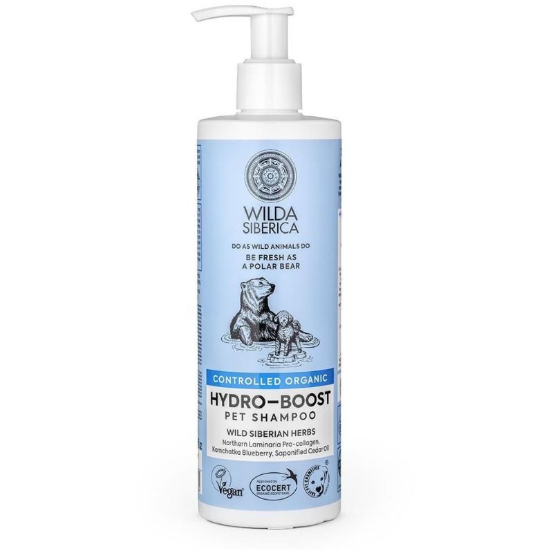 Wilda Siberica - Hydro-Boost Pet Shampoo, 400ml