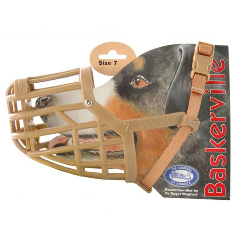 Company of Animals - Baskerville Muzzle 7 Springer - Brown