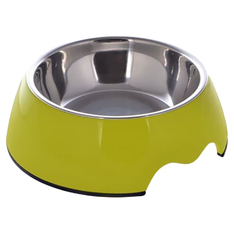 Petkin - Nutrapet Melamine Round Bowl Small - Parrot Green