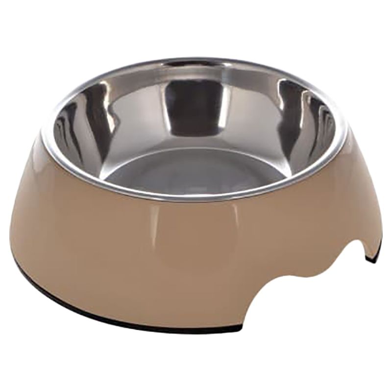 Petkin - Nutrapet Melamine Round Bowl Small - Brown