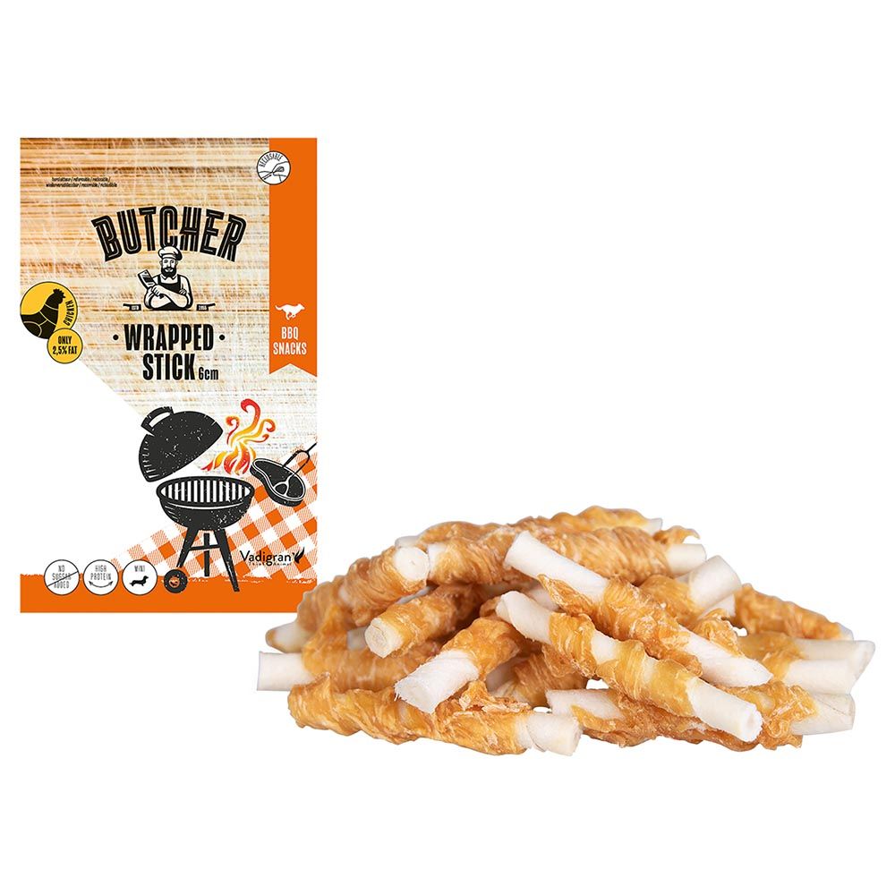 Vadigran - Butcher Chicken Wrapped Stick 6cm 70g Mini