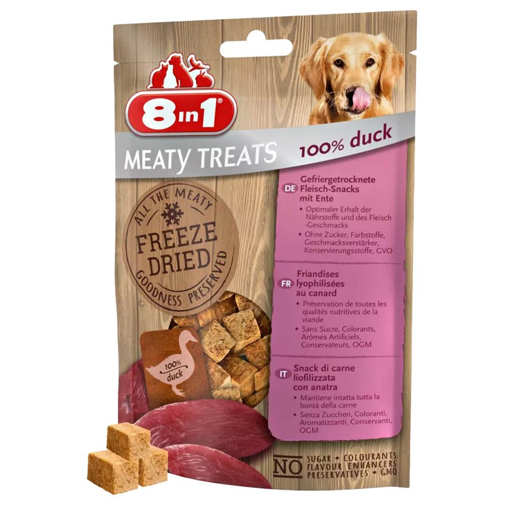 8in1 - Dog Freeze Dried Duck 50g