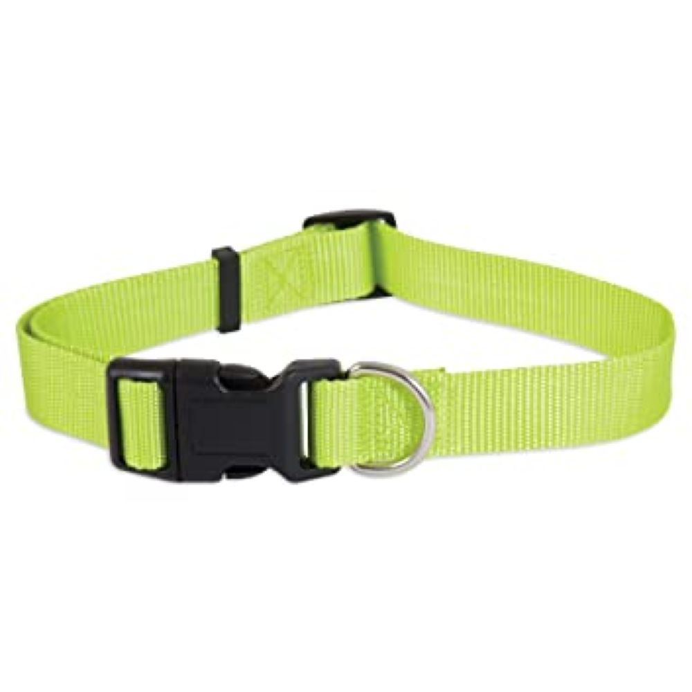 Petmate - Nylon Adjustable Dog Collar 5/8"X10-16" - Black