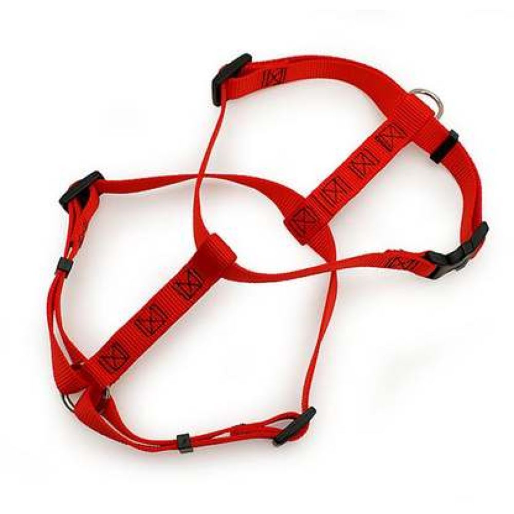 Petmate - Nylon Dog Harness 5/8"X14-20" - Red