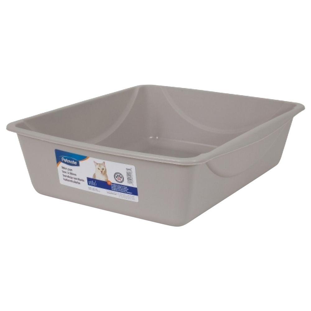 Petmate - Litter Pan Medium - Mouse Grey