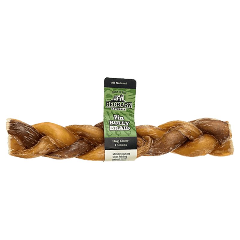 Redbarn - Braided Bully Stick - 7-Inch