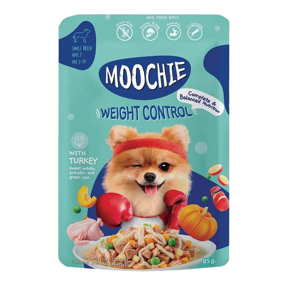 Moochie - Casserole w/ Turkey - Weight Control Pouch 85g