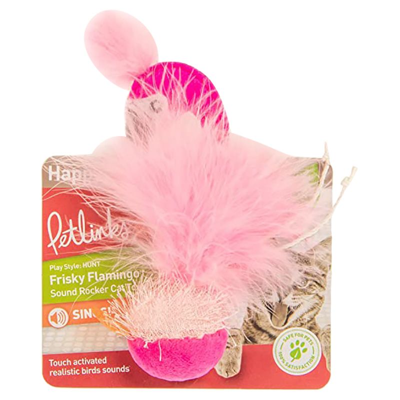 Petlinks - Frisky Flamingo Sound Toy