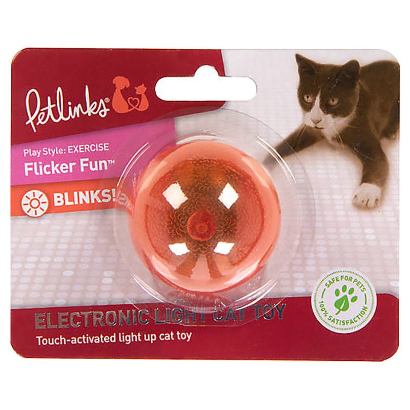 Petlinks - Flicker Fun Light Ball Toy